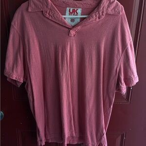 Polo by Ralph Lauren Men's Polo Shirt in Dusty Rose